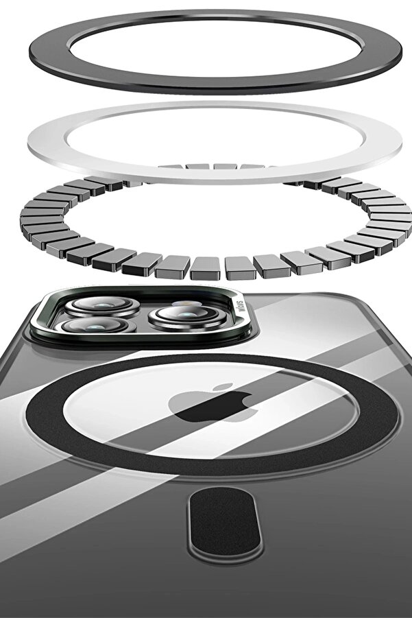 İphone 14 Pro Drop Magsafe Kapak - Ti̇tan Gri̇ - Dropx5853-4280