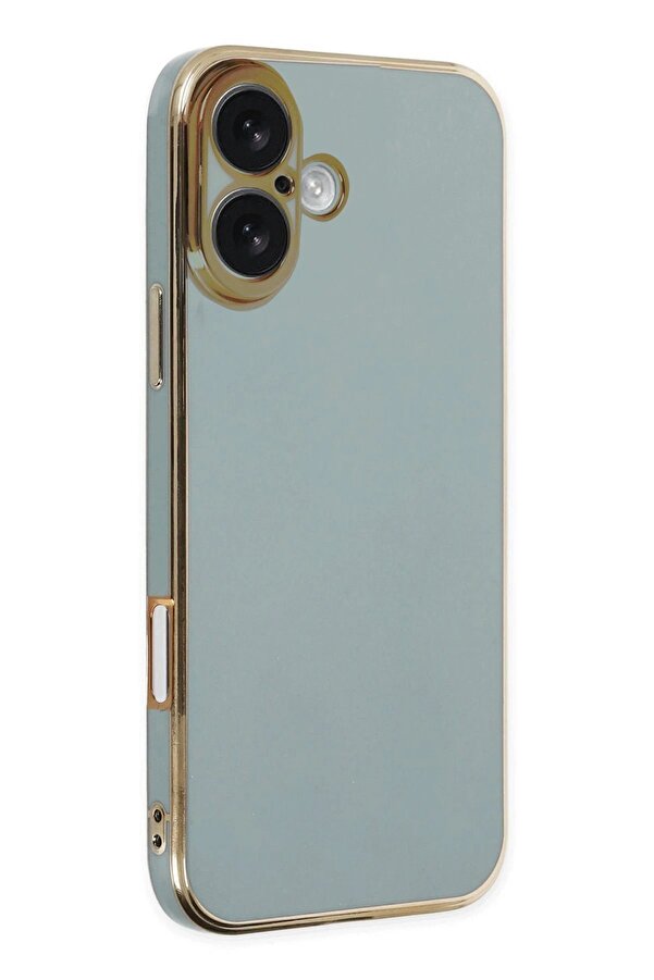 İphone 16 Kılıf Volet Si̇li̇kon - Açık Yeşi̇l - Dropx1891-1583