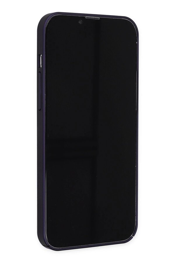 İphone 14 Pro Kılıf Jack Magneti̇csafe Lens Si̇li̇kon - Mor - Dropx7392-9095