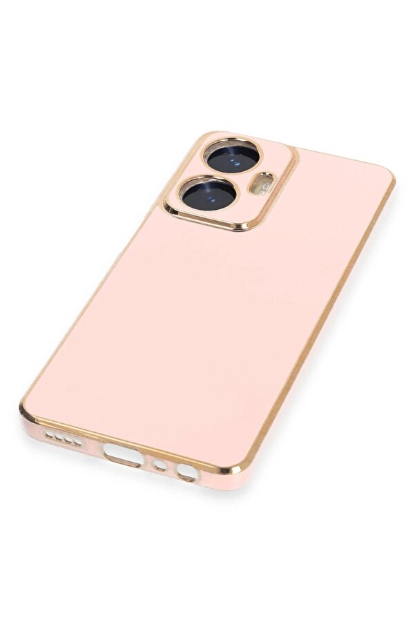 Realme C55 Kılıf Volet Si̇li̇kon - Pembe - Dropx7645-7076