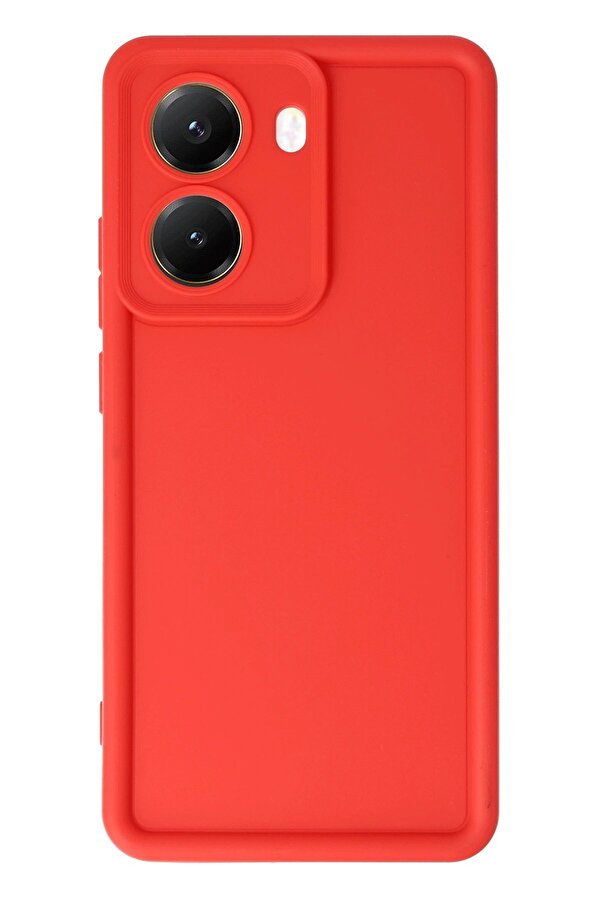 Xi̇aomi̇ Poco X7 Pro Vi̇era Si̇li̇kon - Kırmızı - Dropx6030-2781