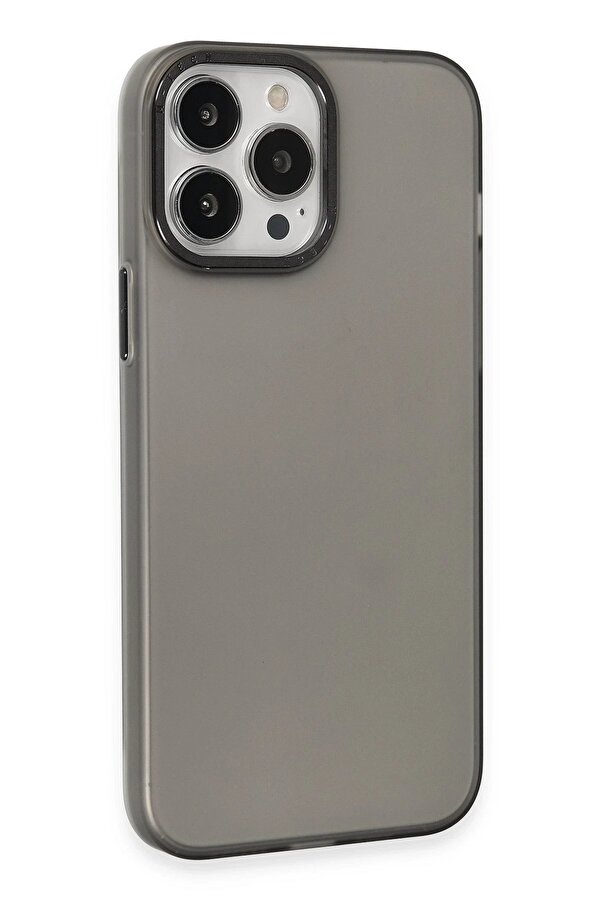 İphone 15 Pro Kılıf Modos Metal Kapak - Si̇yah - Dropx5962-9208