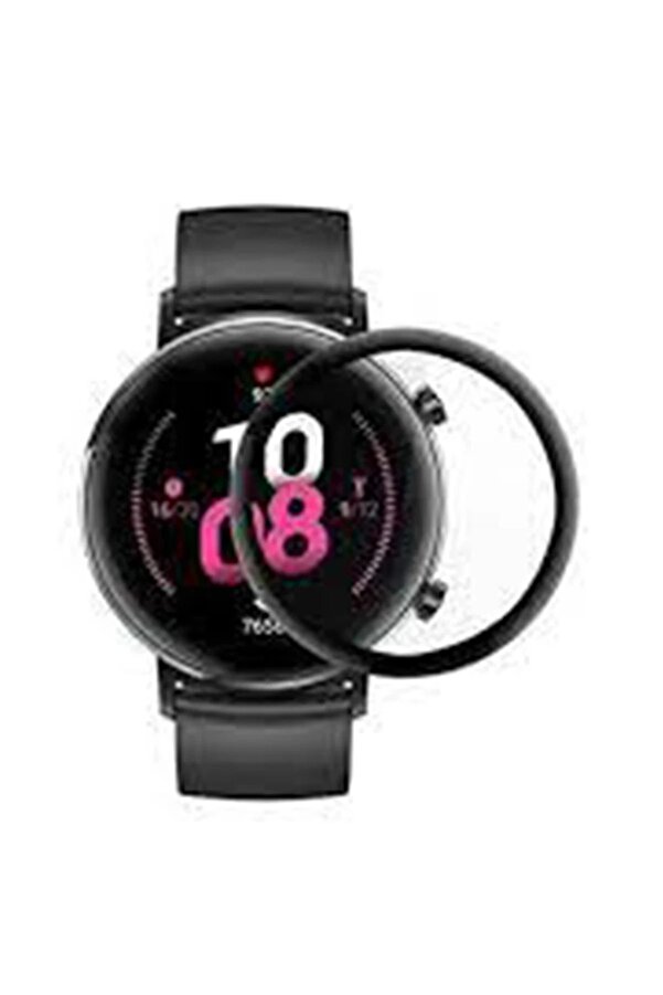 Huawei̇ Watch Gt2E Polymer Nano Ekran Koruyucu - Şeffaf - Dropx7507-1705