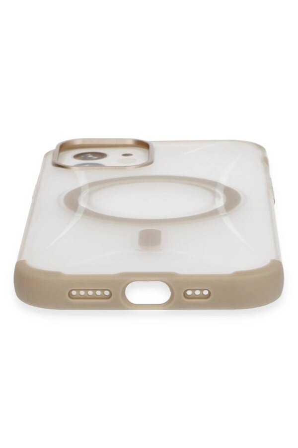 İphone 12 Hi̇lton Magsafe Kapak - Gold - Dropx3429-7698