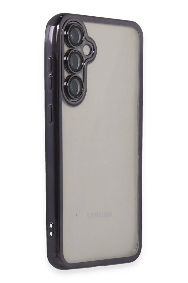 Samsung Galaxy S23 Fe Kılıf Lensli̇ Si̇li̇kon - Mor - Dropx6425-9731
