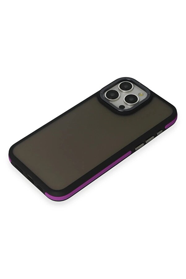 İphone 14 Pro Max Harvel Kapak - Deri̇n Mor - Dropx6665-8956