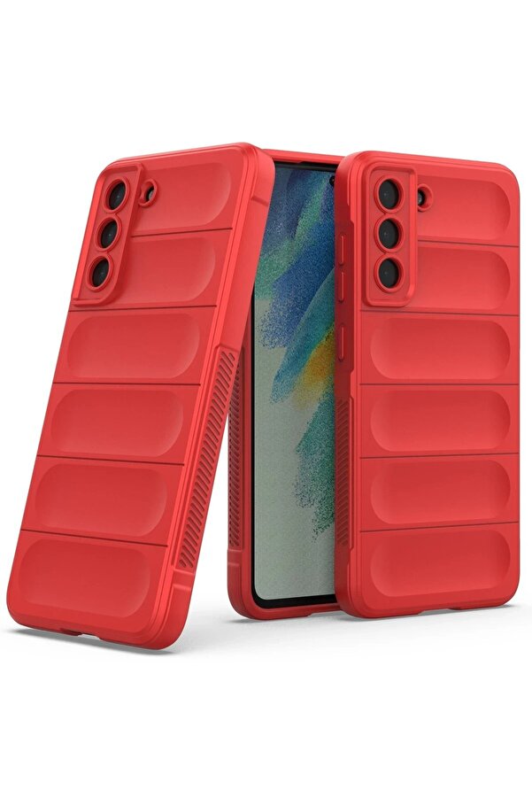 Samsung Galaxy S22 Plus Kılıf Opti̇mum Si̇li̇kon - Kırmızı - Dropx6930-4110