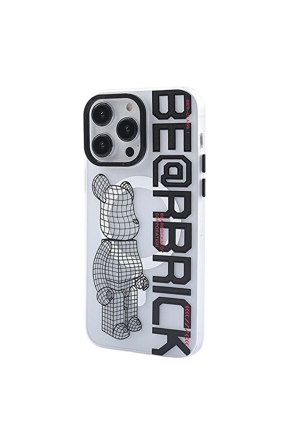 İphone 13 Pro Kılıf Apollo Magneti̇csafe Desenli̇ Kapak - Apollo Şeffaf - 1 - Dropx7694-8005