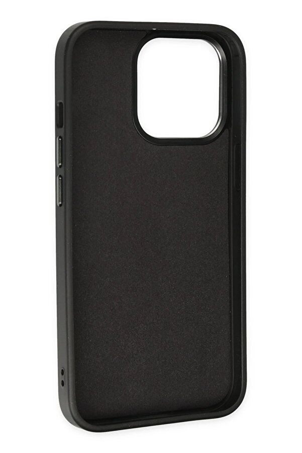 İphone 14 Pro Max Kılıf Ki̇ng Kapak - Mavi̇-Si̇yah - Dropx6974-4157