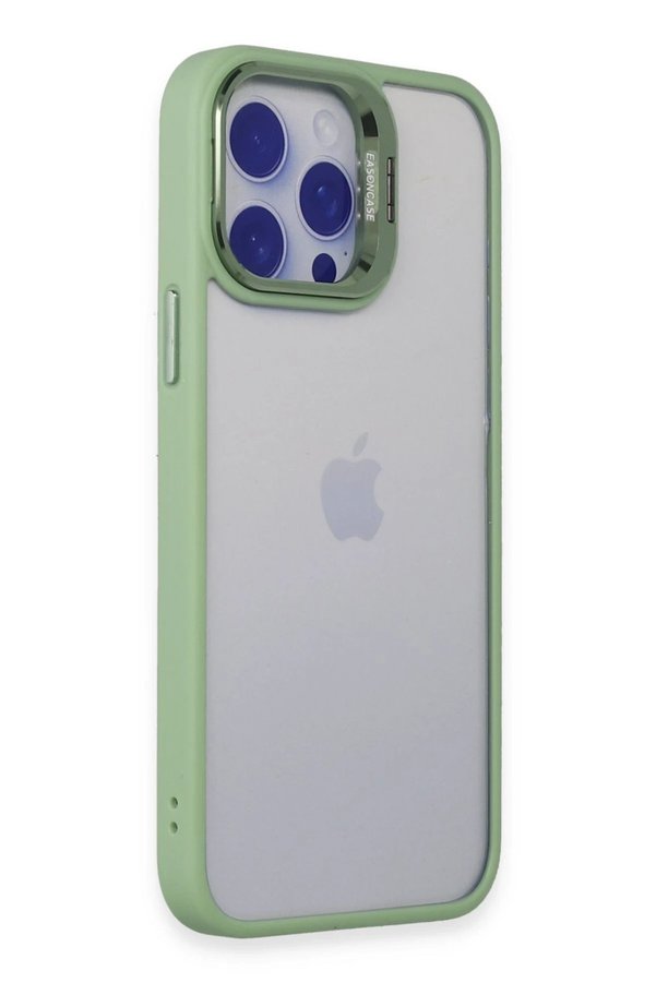 İphone 14 Pro Max Kılıf Roblox Lens Standlı Kapak - Yeşi̇l - Dropx5116-2036