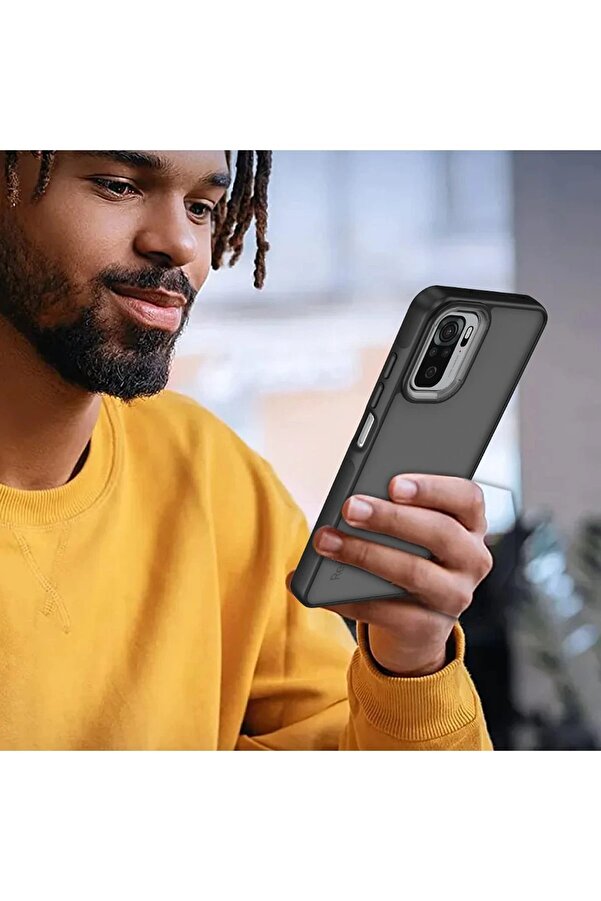 Xi̇aomi̇ Redmi̇ Note 10 Pro Kılıf Elegant Kapak - Açık Mavi̇ - Dropx6027-1826