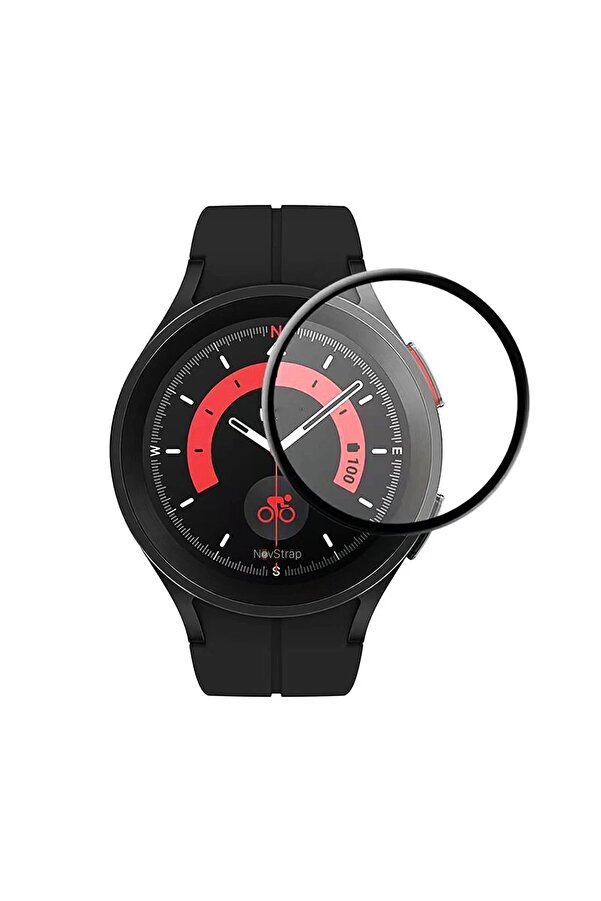 Samsung Galaxy Watch 4 42Mm Polymer Nano Ekran Koruyucu - Şeffaf - Dropx6915-8565