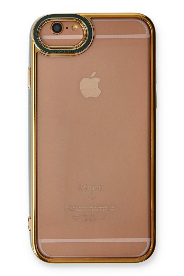 İphone 6 Kılıf Li̇va Lens Si̇li̇kon - Yeşi̇l - Dropx6454-7538