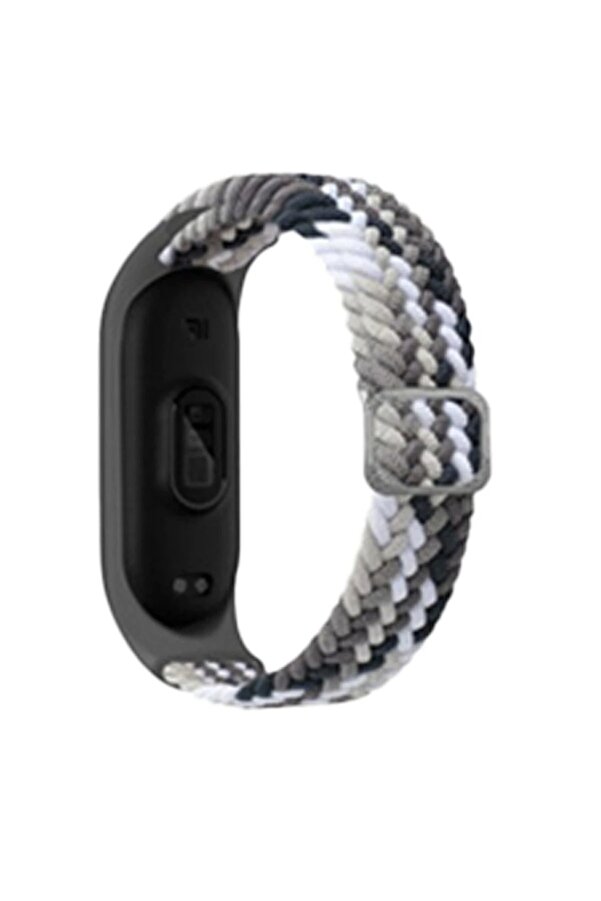 Xi̇aomi̇ Mi̇ Band 6 Star Kordon - Gri̇-Si̇yah - Dropx2843-8849