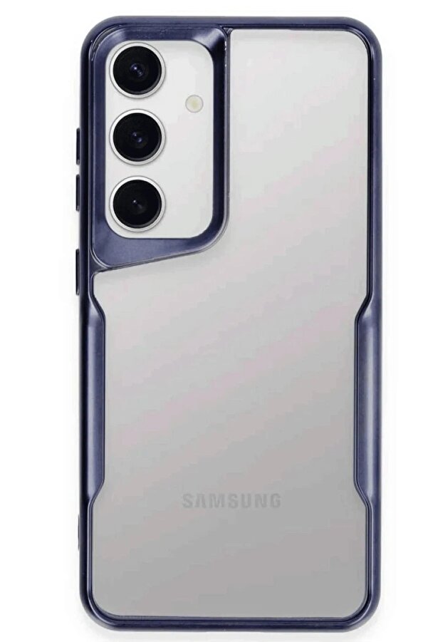 Samsung Galaxy A56 Kılıf Boyi̇ Si̇li̇kon Kapak - Laci̇vert - Cpt4728105-8544
