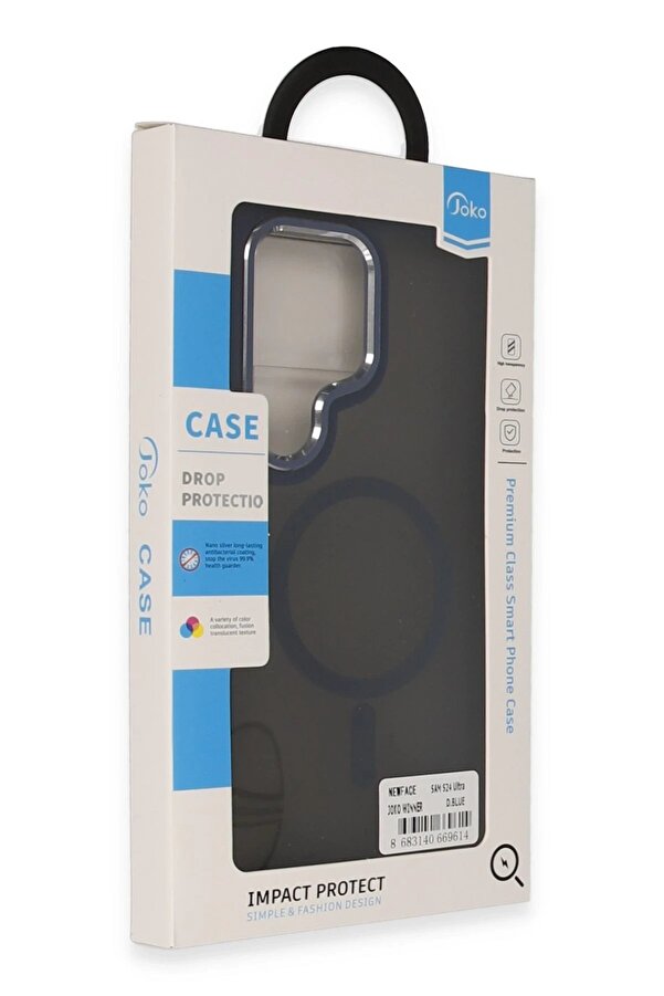 Samsung Galaxy S23 Ultra Wi̇nner Magsafe Kapak - Deri̇n Mor - Dropx7722-1800