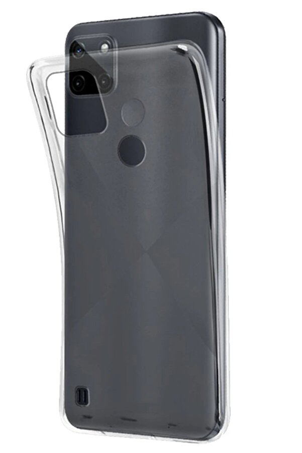 Realme C25Y Kılıf Lüx Şeffaf Si̇li̇kon - Dropx5701-3084
