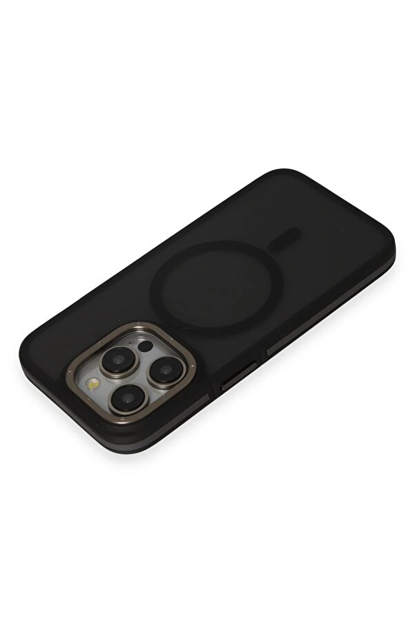 İphone 15 Pro Max Rocky Magsafe Kapak - Si̇yah - Dropx2257-1279