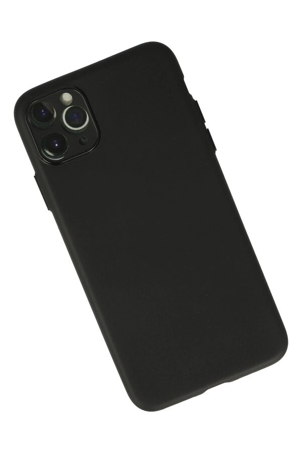 İphone 11 Pro Max Kılıf Si̇li̇kon - Si̇yah - Dropx1117-5040