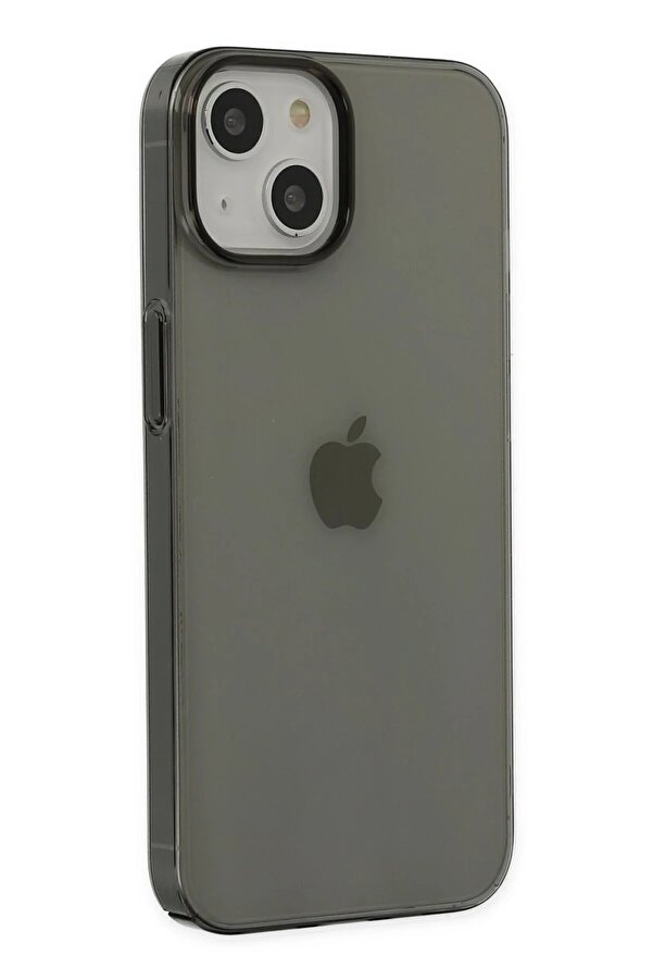 İphone 14 Plus Kılıf Pc Sert Şeffaf Kapak - Si̇yah - Dropx8425-7710