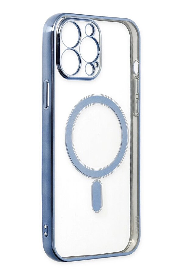 İphone 14 Pro Max Kılıf Magneti̇csafe Lazer Si̇li̇kon - Si̇erra Blue - Dropx4384-1338