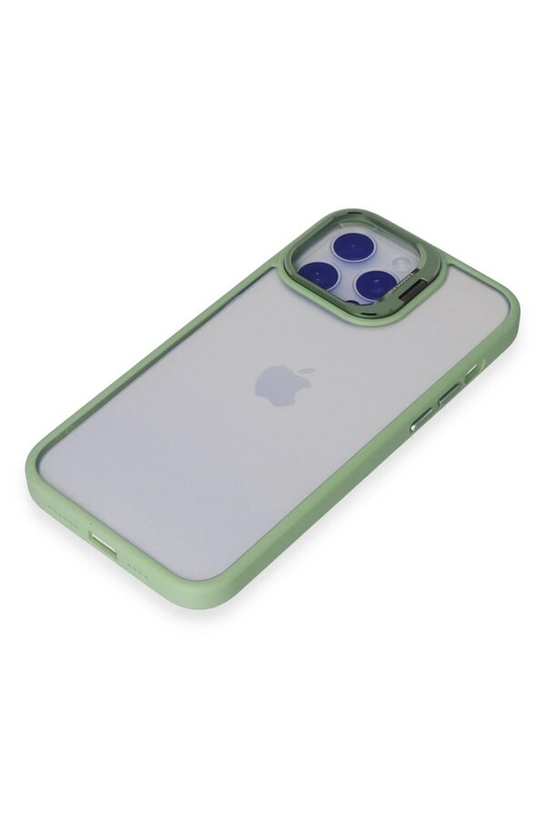 İphone 15 Pro Max Kılıf Roblox Lens Standlı Kapak - Yeşi̇l - Dropx1811-8035