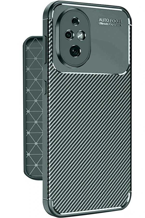 Honor 200 Kılıf Auto Focus Karbon Kapak - Koyu Yeşi̇l - Dropx3137-4962