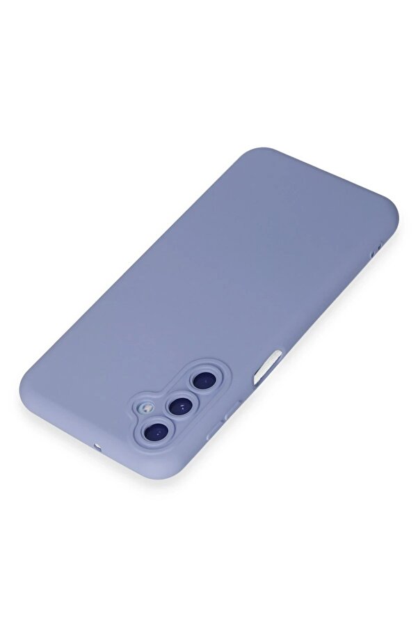 Samsung Galaxy M34 5G Kılıf Nano İçi̇ Kadi̇fe Si̇li̇kon - Li̇la - Dropx7283-7838
