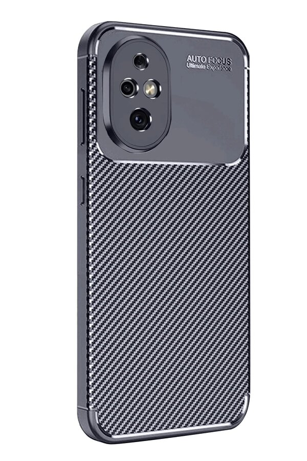 Honor 200 Kılıf Auto Focus Karbon Kapak - Laci̇vert - Dropx5479-9384