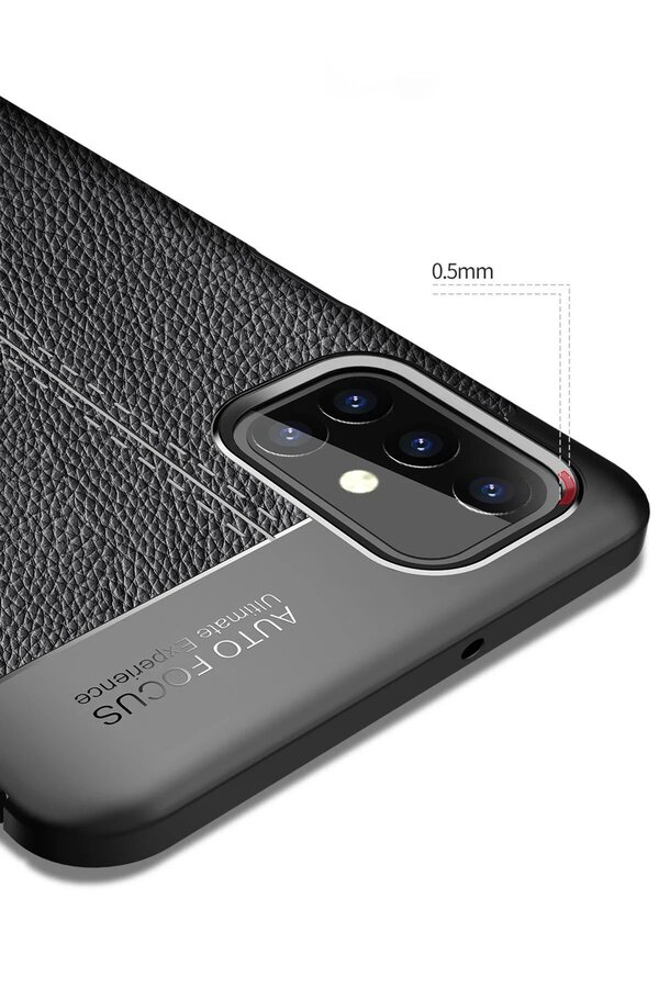 Samsung Galaxy M31S Kılıf Auto Focus Kapak - Kırmızı - Dropx4823-2636