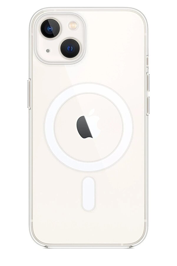 İphone 15 Plus Kılıf Pc Real Magsafe Kapak - Şeffaf - Dropx9839-8721