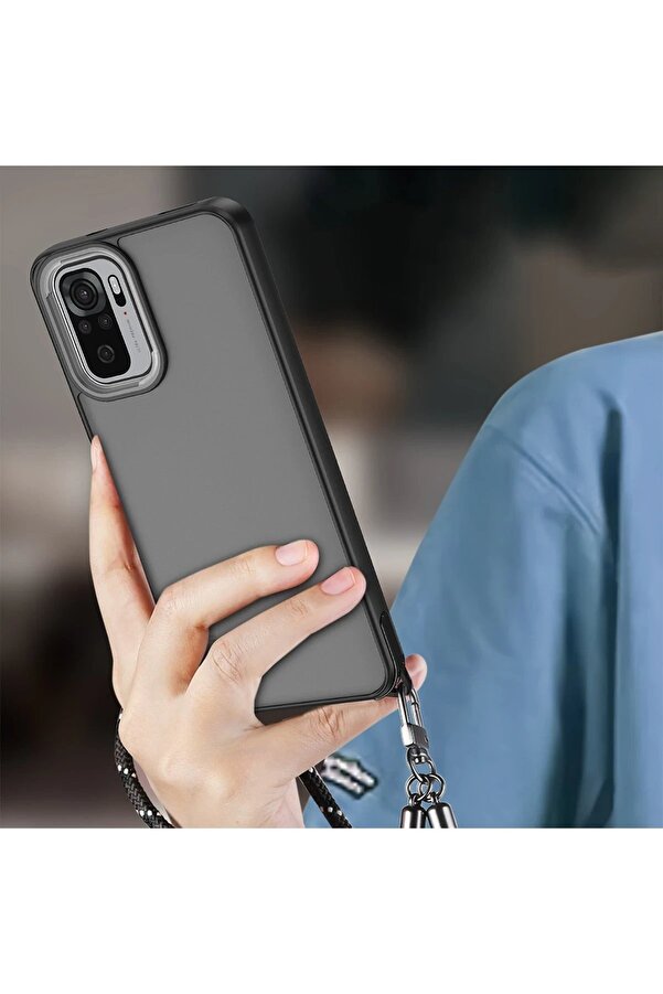 Xi̇aomi̇ Redmi̇ Note 10 Pro Kılıf Elegant Kapak - Deri̇n Mor - Dropx6608-2205