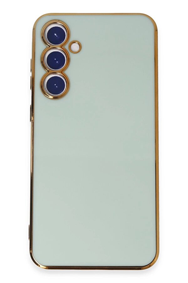 Samsung Galaxy S23 Fe Kılıf Volet Si̇li̇kon - Açık Yeşi̇l - Dropx1733-5675