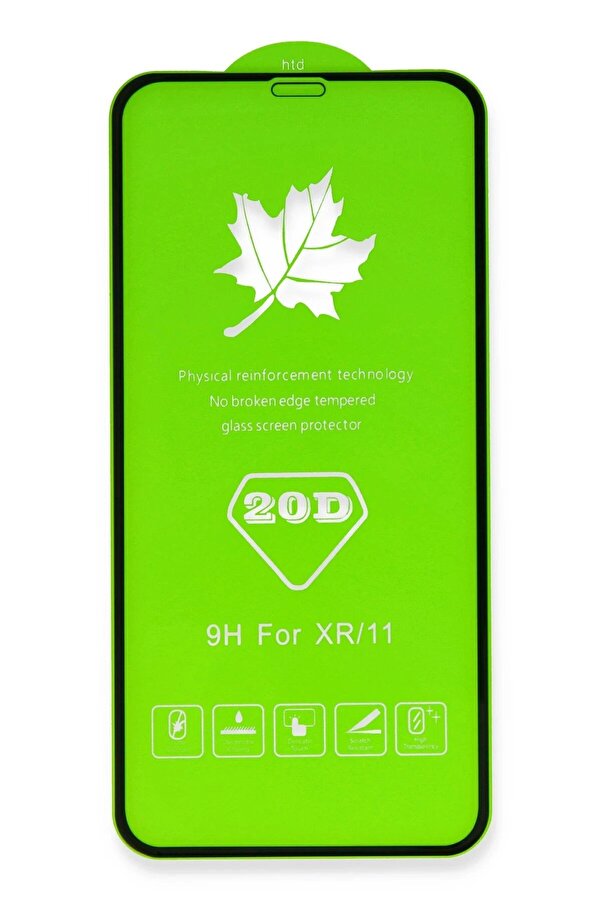 İphone 6 Plus 20D Premi̇um Cam Ekran Koruyucu - Beyaz - Dropx4983-3077