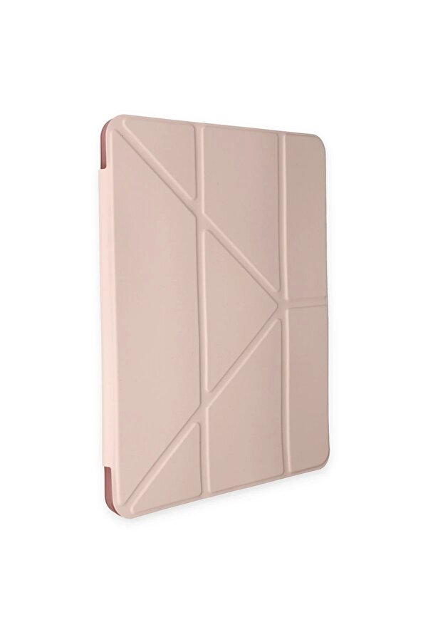 Newface İpad Pro 11 (2024) Kılıf Kalemli̇kli̇ Mars Tablet Kılıfı - Rose Gold