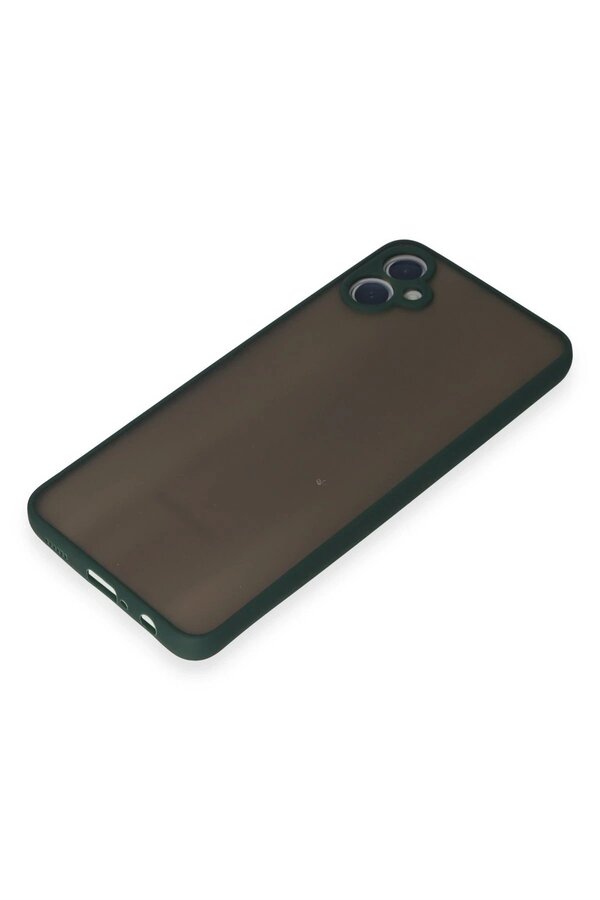 Samsung Galaxy A05 Kılıf Montreal Si̇li̇kon Kapak - Yeşi̇l - Dropx1991-2169