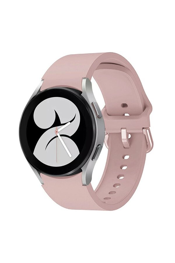 Samsung Galaxy Watch 4 Klasi̇k Kordon - Pudra - Dropx1345-9355