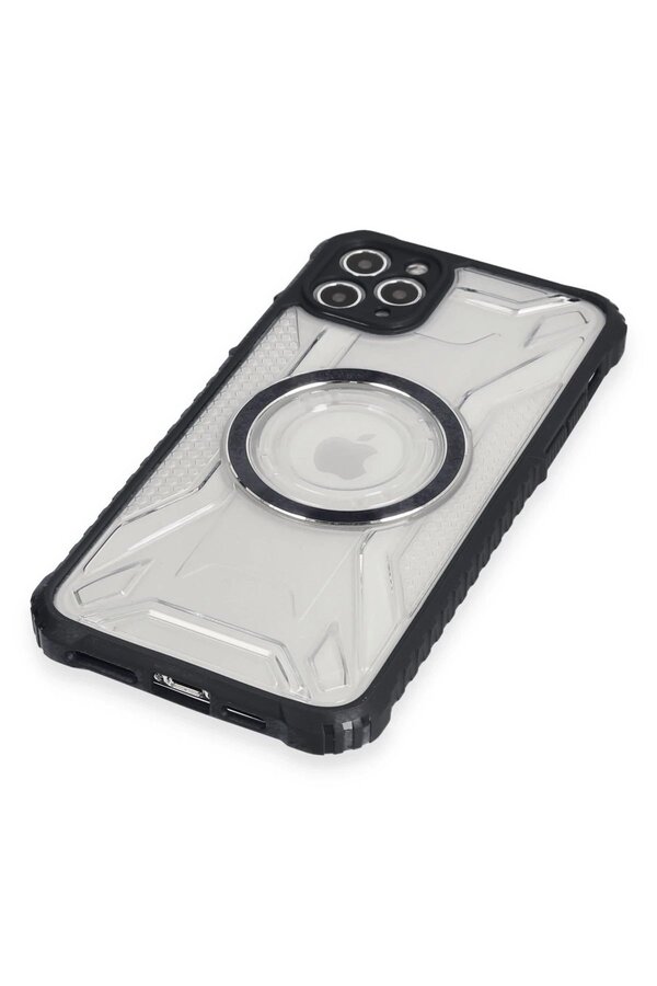 İphone 11 Pro Max Kılıf Prag Magneti̇csafe Kapak - Si̇yah - Dropx3769-5274