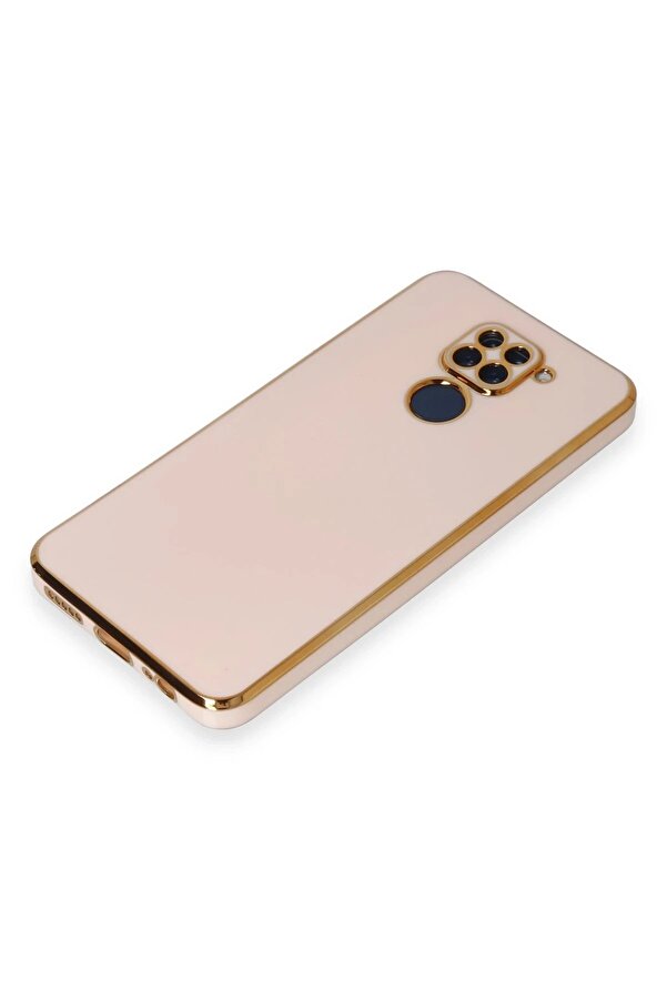 Xi̇aomi̇ Redmi̇ Note 9 Kılıf Volet Si̇li̇kon - Pembe - Dropx7979-9058