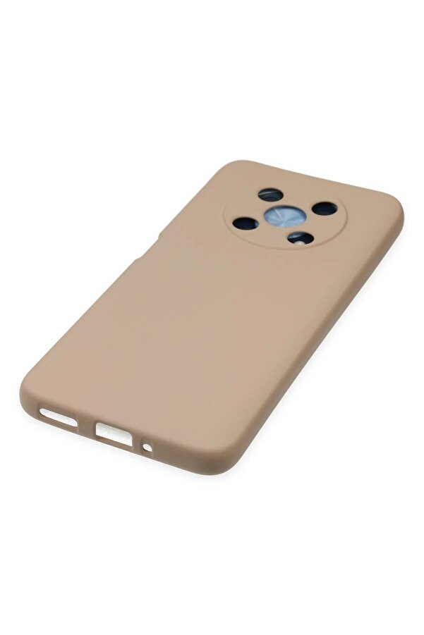 Huawei̇ Nova Y90 Kılıf Nano İçi̇ Kadi̇fe Si̇li̇kon - Pudra - Dropx2029-6409