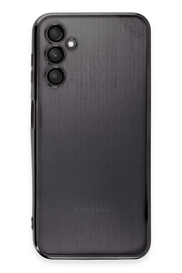 Samsung Galaxy A14 4G Kılıf Lensli̇ Si̇li̇kon - Si̇yah - Dropx4062-2228