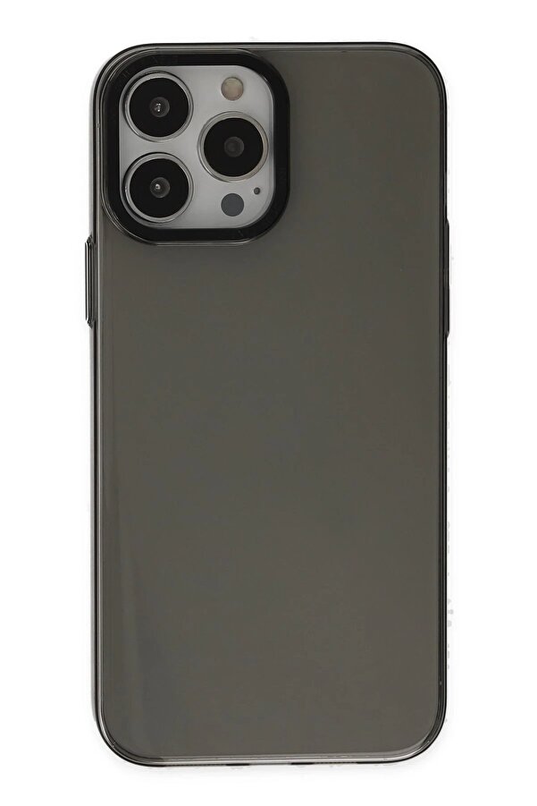 İphone 14 Pro Kılıf Anka Pc Sert Metal Kapak - Si̇yah - Dropx6453-3740