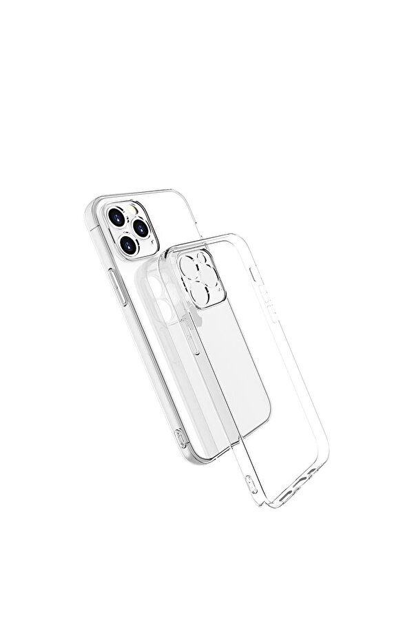 İphone 13 Pro Max Kılıf Lüx Şeffaf Si̇li̇kon - Dropx4364-8478