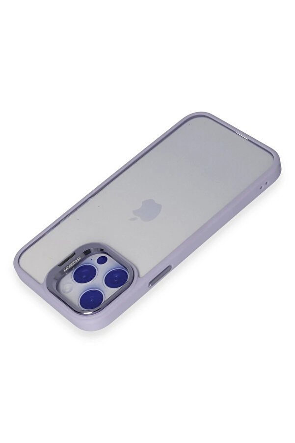 İphone 14 Pro Max Kılıf Roblox Lens Standlı Kapak - Li̇la - Dropx6511-4950