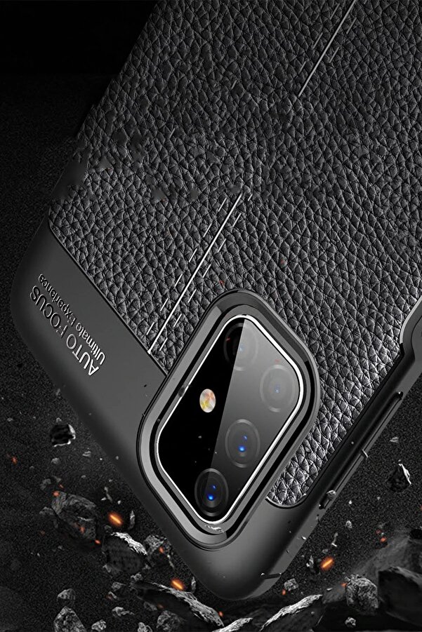 Samsung Galaxy M51 Kılıf Auto Focus Kapak - Kırmızı - Dropx3391-8735