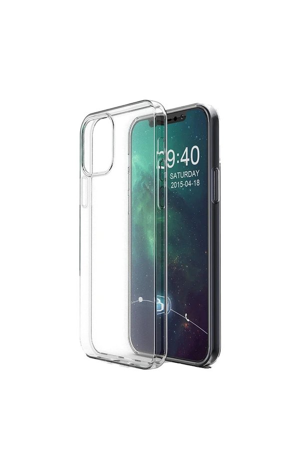 İphone 12 Pro Max Kılıf Lüx Şeffaf Si̇li̇kon - Dropx4942-3700