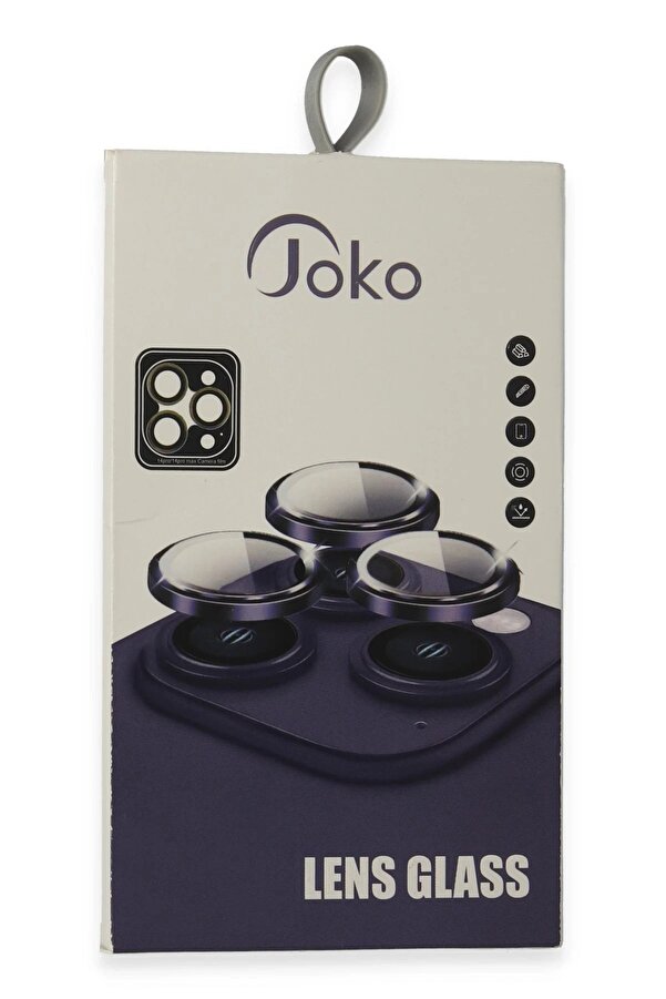 İphone 15 Pro Max Pvd Metal Kamera Lens - Laci̇vert - Dropx6831-6305