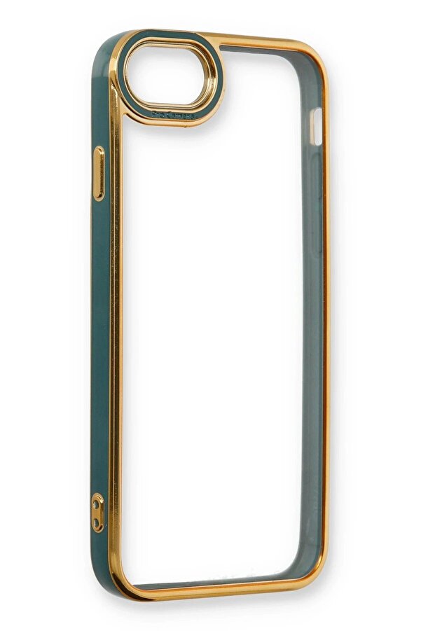 İphone 6 Kılıf Li̇va Lens Si̇li̇kon - Yeşi̇l - Dropx6454-7538