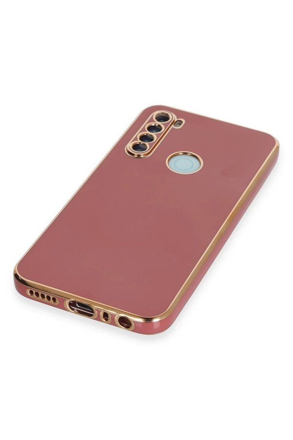 Xi̇aomi̇ Redmi̇ Note 8 Kılıf Volet Si̇li̇kon - Kırmızı - Dropx7770-1344