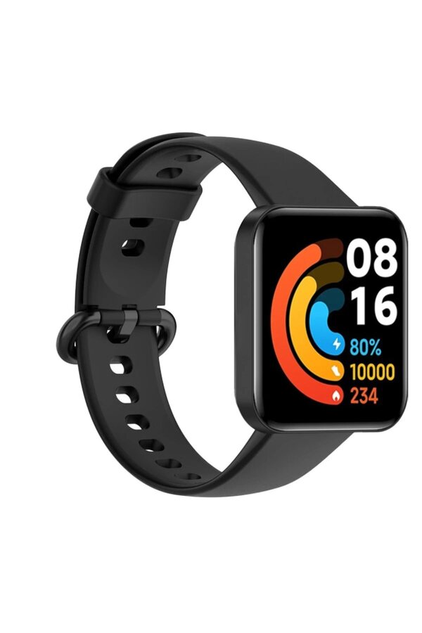 Xi̇aomi̇ Redmi̇ Watch 2 Klasi̇k Kordon - Si̇yah - Dropx8776-7639